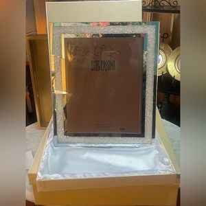 Oleg Cassini Crystal Picture Frame New in the Box